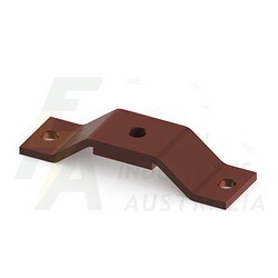 CB122W - Copper lightning finial base 2 way M12